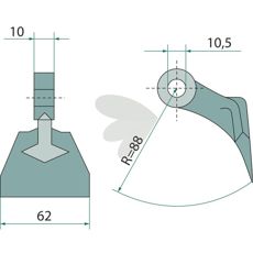 Effektiv slaghammer til at optimere ydeevnen af høstmaskiner.