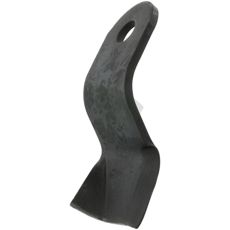 Venstre kniv designet til effektivt arbejde inden for land- og skovbrug.