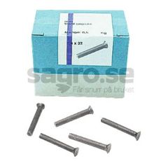 Runde hoveder nitter, til en stærk og pålidelig fastgørelsesløsning i maskiner.