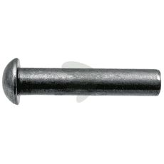 Halvrunde nitter, pakke om 70 stykker 6x25 mm, til stabile og holdbare løsninger.