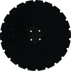 Tallerken 21566, effektiv del til jordbearbejdning og pløjning.