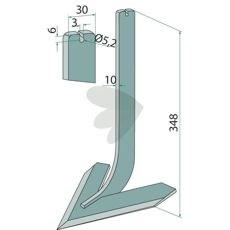 Harvetand 405620, robust og effektiv til jordbearbejdning.