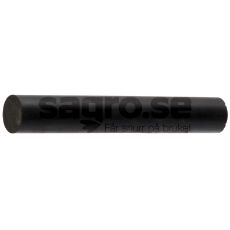 Gummistav 190 mm, Ø 30 mm, til holdbare og fleksible applikationer.