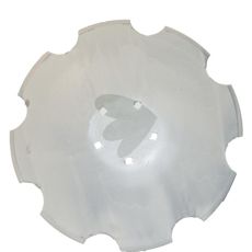 Kraftfuld tandet tallerken Ø460x4 mm, uundværlig til effektiv jordbearbejdning.