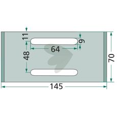 Niemeyer skraberplade, ideel til forskellige anvendelser.