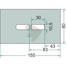Pegoraro skraberplade, en nødvendig del for smidig drift.