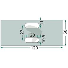 Pöttinger og Sicma skraberplade, sikrer optimal drift.