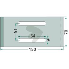 Skraber PQ263001, høj kvalitet og holdbarhed.