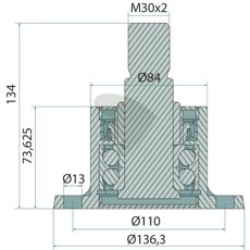 Tallerkenleje 009776021401, sikker og holdbar til flerlagsebrug.