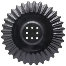 Tallerken med spor Ø510 mm, perfekt til alsidig anvendelse i marken.