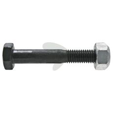 Højkvalitets skrue med møtrik M10x65 mm, 10.9, perfekt til tunge tillämpninger.