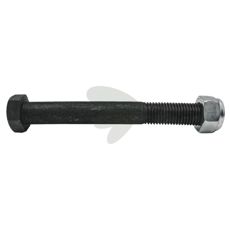 M16x130 mm bolt med møtrik 10.9 for krævende anvendelser.