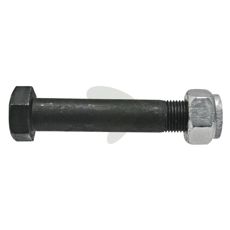 5/8" UNF bolt med møtrik, 84 mm lang og kraftfuld, perfekt til tunge opgaver.