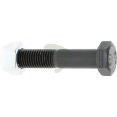 M20x1,5x100 mm skrue med møtrik, ideel til byggeri og anlæg.