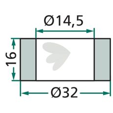 Afstandsbøsning 3000598, en kritisk del i Agrimaster og Agromec udstyr.