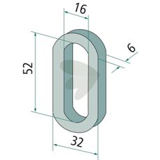Øje, perfekt for fastgørelse og anvendelse i forskellige landbrugsapplikationer.