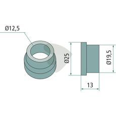 Indre bøsning 127040050, en vigtig komponent for holdbarhed og funktionalitet.