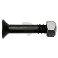 Skrue med fastmøtrik M12x65 mm af høj kvalitet, ideel til robuste applikationer.