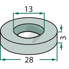 Afstandsbrikker til Epoke, alsidige til forskellige installationsbehov.