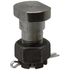 Knivskrue med krone møtrik M20 for sikker fastgørelse og holdbarhed.