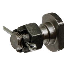 Kraftfuld knivskrue M16 med krone møtrik for pålidelig og sikker anvendelse.