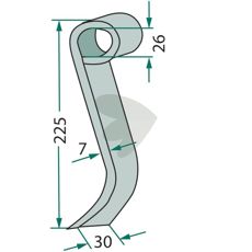 Holdbar slag til effektiv kraftoverførsel i arbejdsmaskiner.