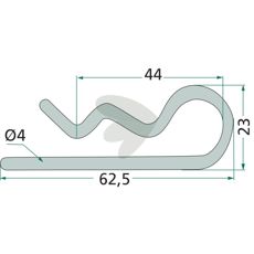 Fjederstift til Gyro, en vigtig komponent for at sikre stabil ydelse.