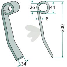Mellemrum, en vigtig del for at optimere ydeevnen hos landbrugsudstyr.