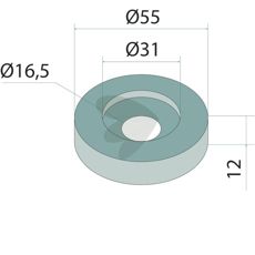 Højkvalitets shims til præcisionsjustering inden for byggeri og landbrug.