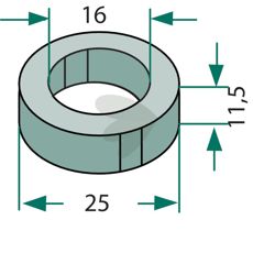 Bøsning 650325 for at sikre perfekt pasform og drift.