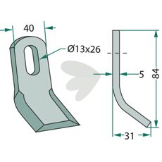 Y-malle S.M.A. til Noremat med hul 13X26mm, perfekt til effektstyring.