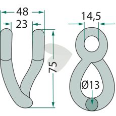 Drejelig sjækel, en vigtig komponent for sikkerhed og holdbarhed i landbrug og byggeri.