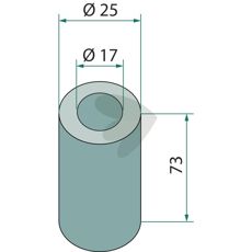 Bøsning til slagler fra Vogel & Noot, sikrer langvarig funktionalitet.