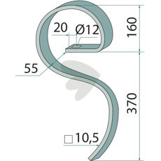 Harvpin, ideel til effektivt at håndtere jordbearbejdning og forbedre høstens resultat.