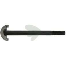 Skrue med møtrik, nødvendig for at fastgøre komponenter.