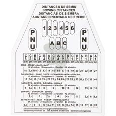 Decal med teksten 'Distans Pnu', artikelnummer 10226061, for tydelig mærkning.