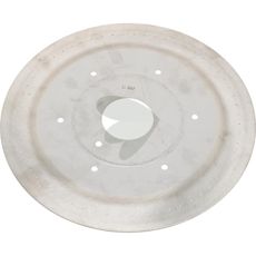 Tallerken, artikelnummer 22001059, for effektiv bearbejdning af jord.