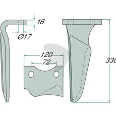 Niemeyer rotorharvetand, komplette løsninger til jordbearbejdning og effektivitet.