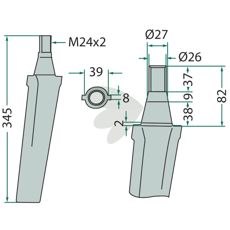 Rotorharvetand fra Vigolo og Vogel & Noot til professionel brug.