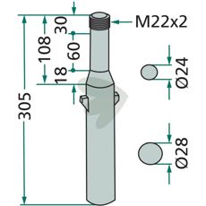 JF og Agrator rotorharvetand, ideel til professionel jordbearbejdning.