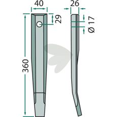 Pendularvetand, ideel til at bearbejde svært tilgængelige områder.