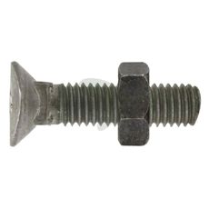 Holdbare plovbolte M12x60 med møtrik, 25-pakning til effektiv brug.