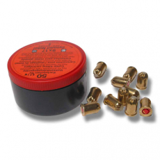 Rød slagtepatron designet til pålidelig ydelse i slagteprocessen.