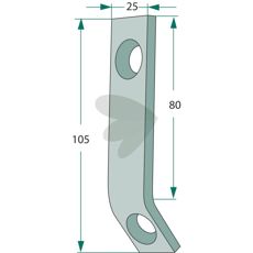 Rydder 83224, ideel til effektiv rydning i skovbrug.