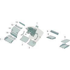 Ventilatorvinge til effektiv ventilation og køling i transportsystem.