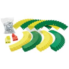 Alsidigt sliddele sæt, garanterer højere effektivitet i drift og vedligeholdelse.