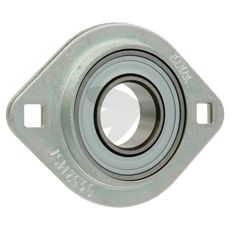 Flangelager med to huller som passer perfekt til stjernespærringssystem.