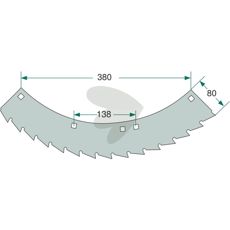 Savkniv 67746, alsidig og effektiv til forskellige maskiner.