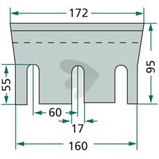 Moderne græsblade der giver det bedste klipperesultat med holdbarhed.
