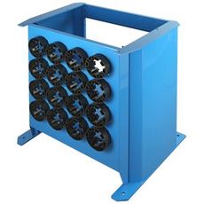 Bagestativ og bord i robust design til 20UC/20MS traktorer, inkluderer QC-Tool for nem brug.